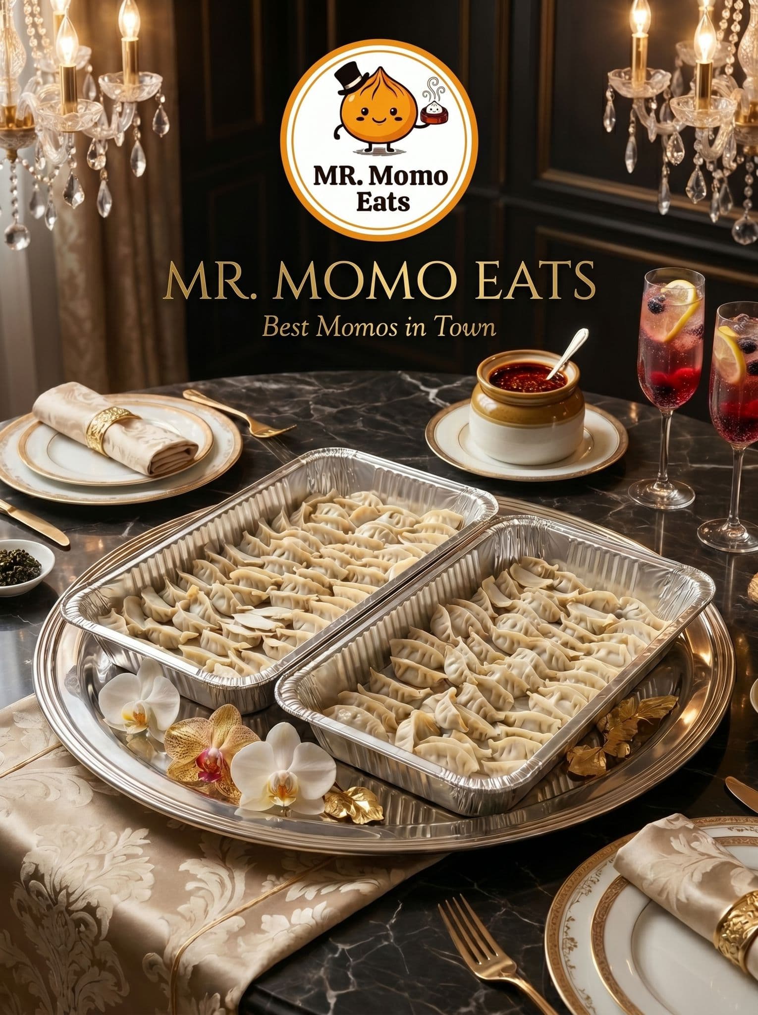 Mr.momo eats